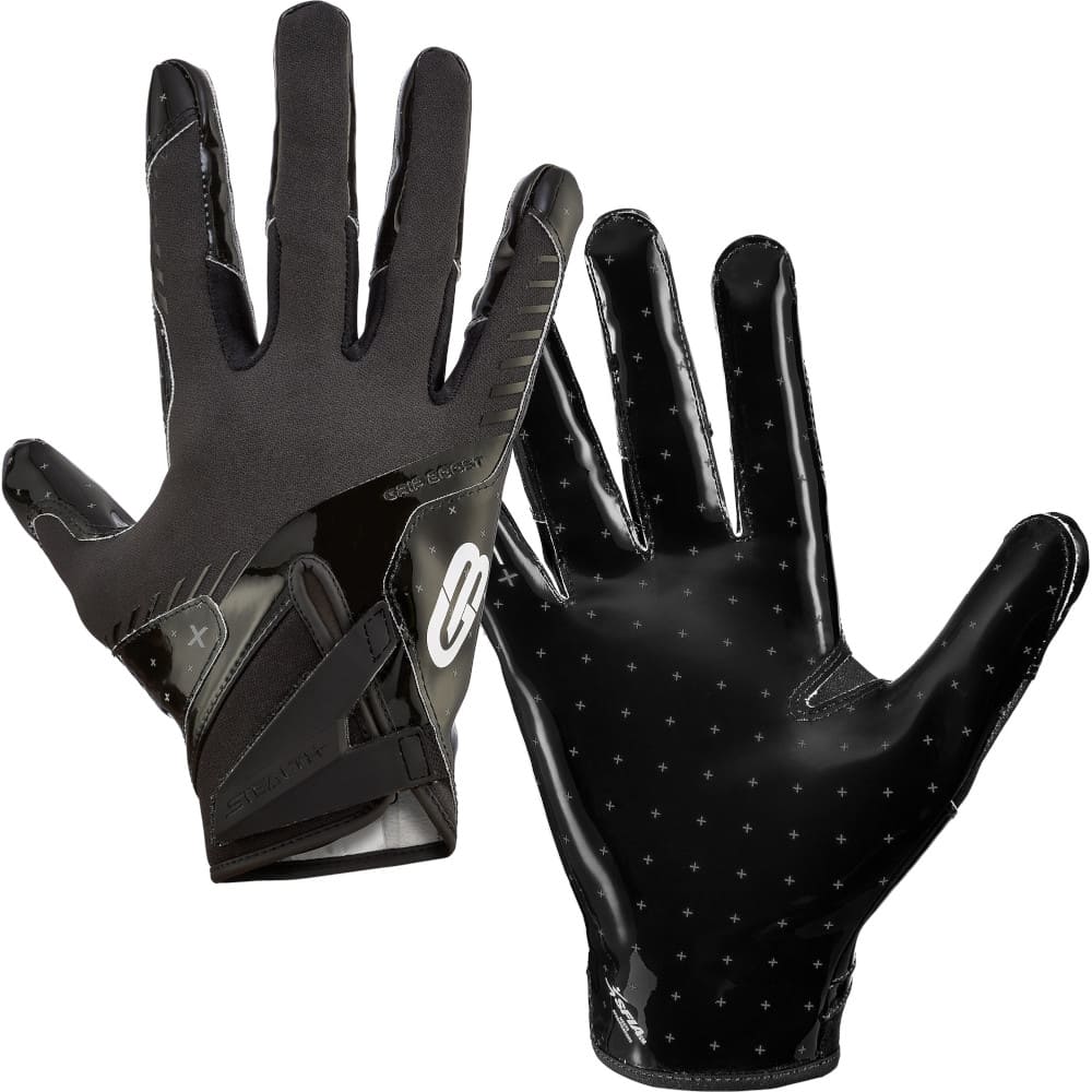 Playmaker Base: American Football Handschuhe Grip Boost Solid Stealth 6 Boost+ Black Produktbild